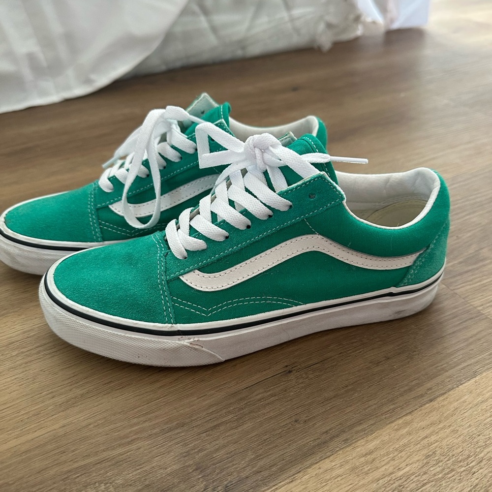 Turquoise Vans